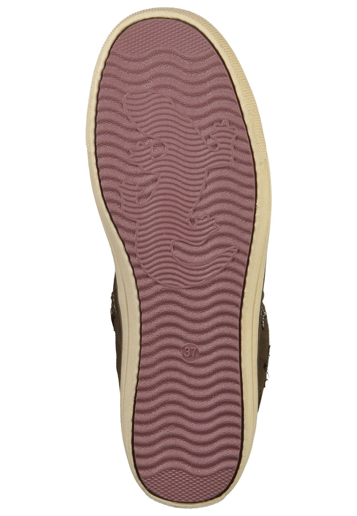 Lurchi Sneaker Veloursleder Oliv