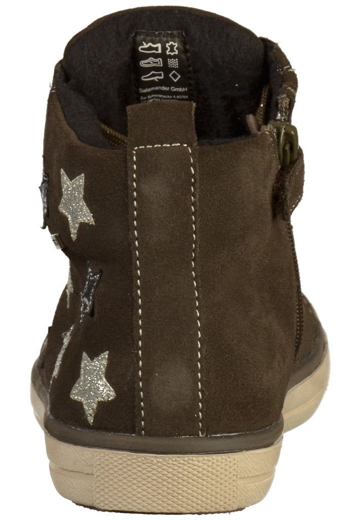 Lurchi Sneaker Veloursleder Oliv