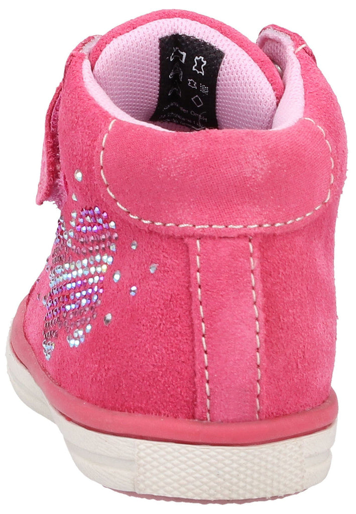 Lurchi Sneaker Veloursleder Pink
