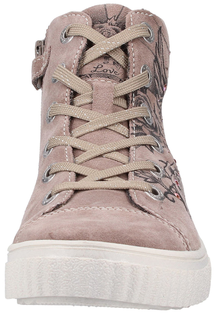 Lurchi Sneaker Veloursleder Taupe