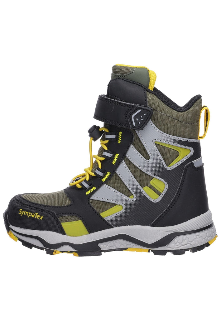 Lurchi Stiefel Lederimitat/Textil Olive