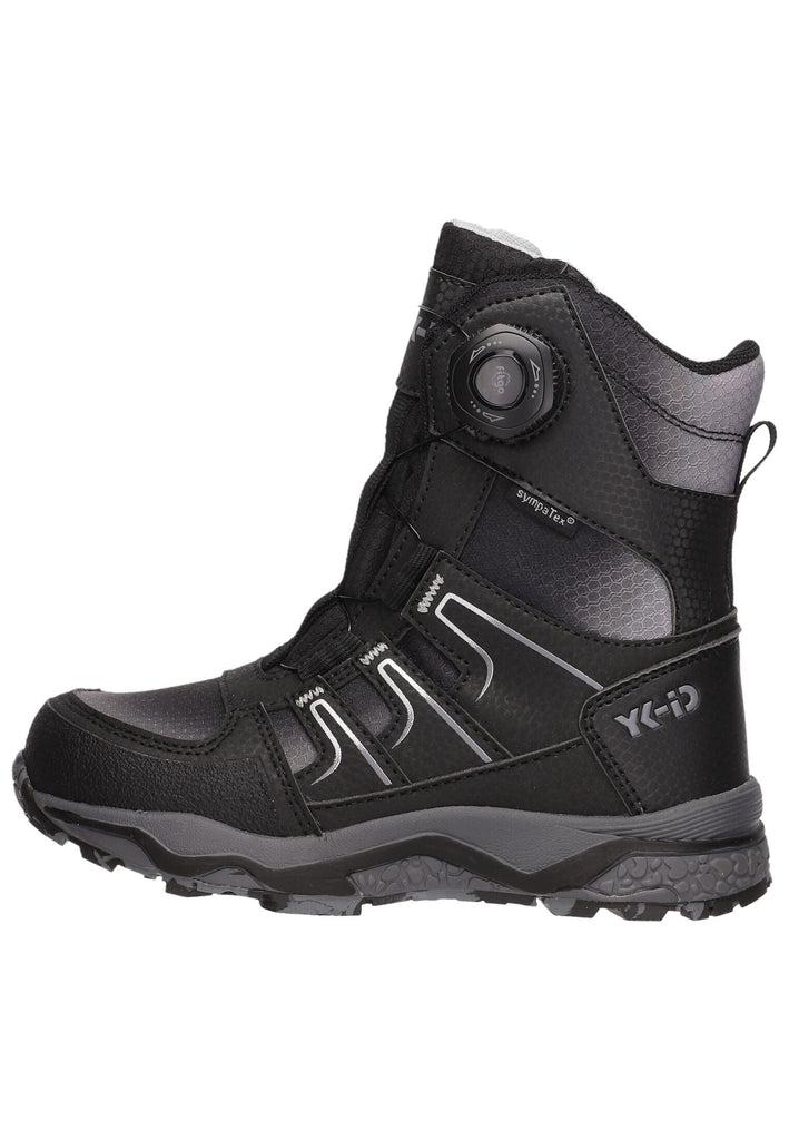 Lurchi Stiefel Lederimitat/Textil Schwarz