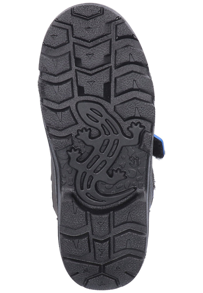 Lurchi Stiefel Lederimitat/Textil Schwarz