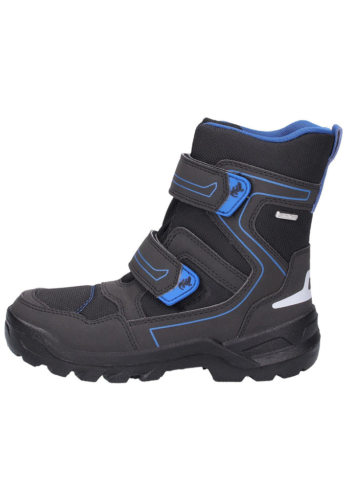 Lurchi Stiefel Lederimitat/Textil Schwarz