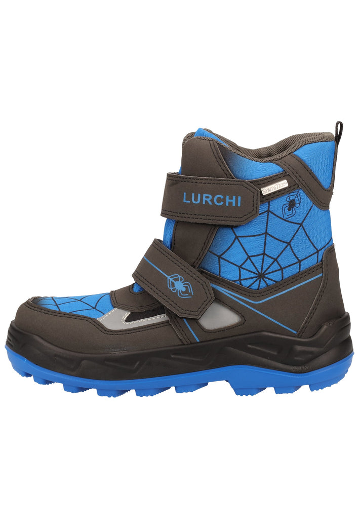 Lurchi Stiefel Lederimitat/Textil Schwarz Warmfutter