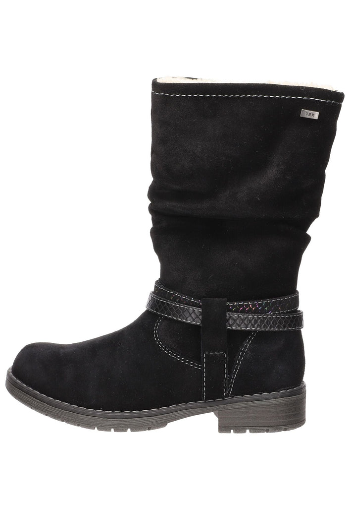 Stiefel Lurchi Stiefel Veloursleder/Synthetik Schwarz