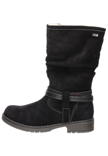 Stiefel Lurchi Stiefel Veloursleder/Synthetik Schwarz