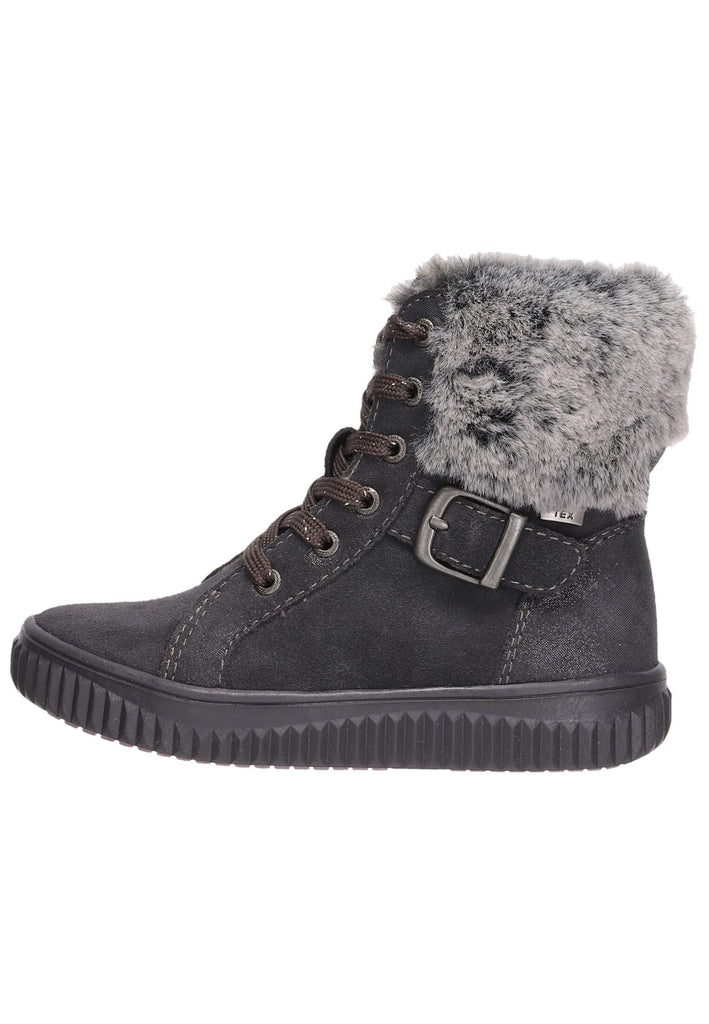 Stiefel Lurchi Stiefel Veloursleder/Textil Charcoal Warmfutter