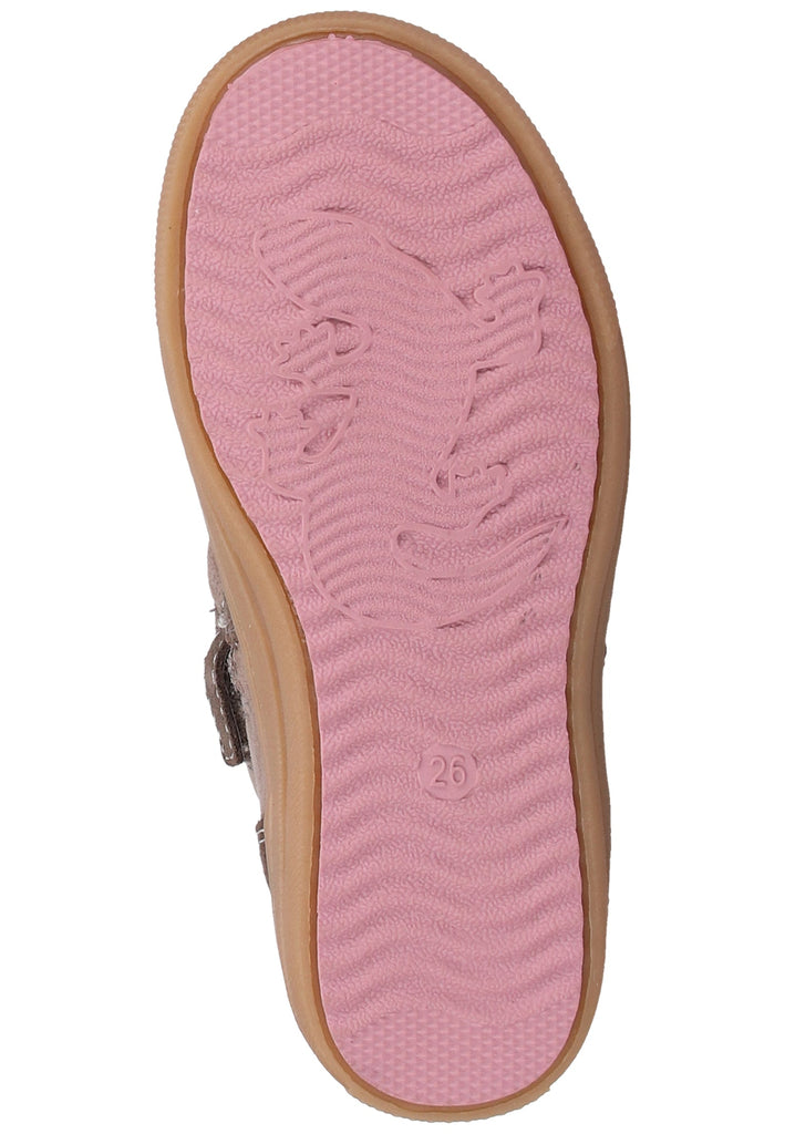 Lurchi Stiefel Nubukleder Beige Warmfutter