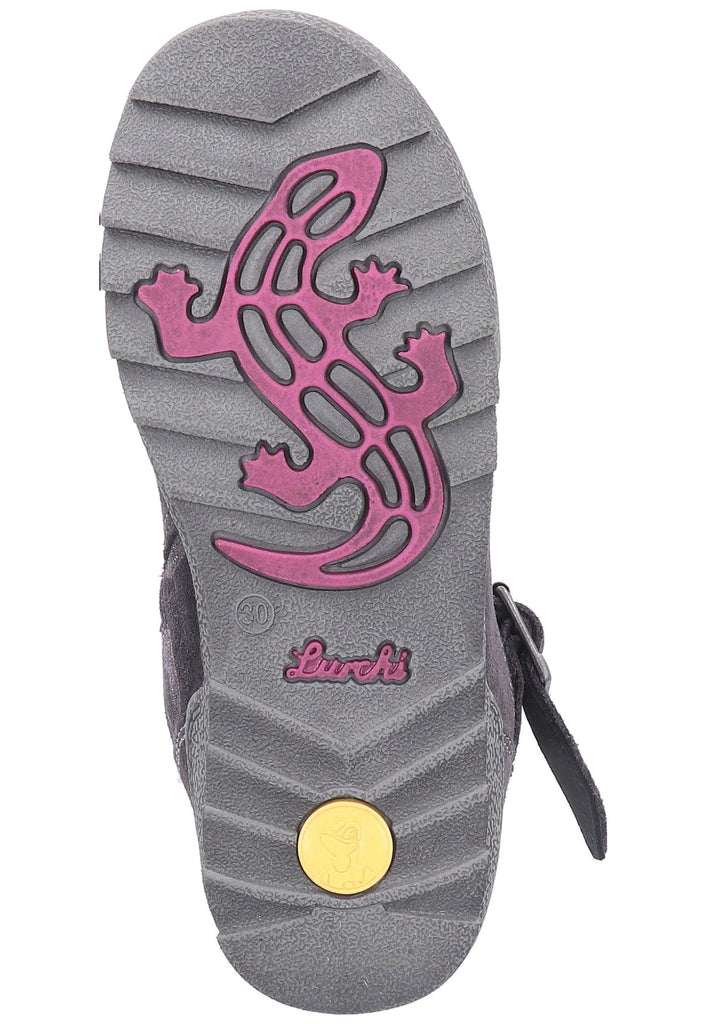 Lurchi Stiefel Veloursleder Dunkelgrau