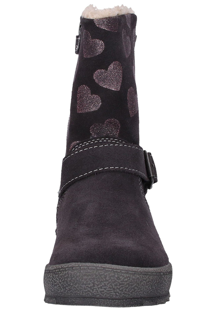 Lurchi Stiefel Veloursleder Dunkelgrau