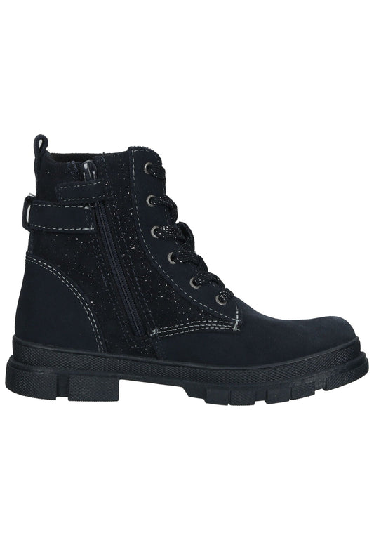 Lurchi Stiefelette Leder Blau