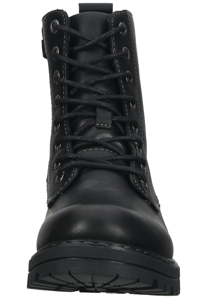 Lurchi Stiefelette Leder Schwarz Warmfutter