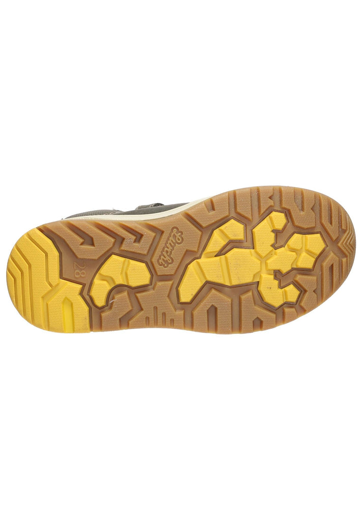 Lurchi Stiefelette Leder/Synthetik Dunkelgrün Warmfutter