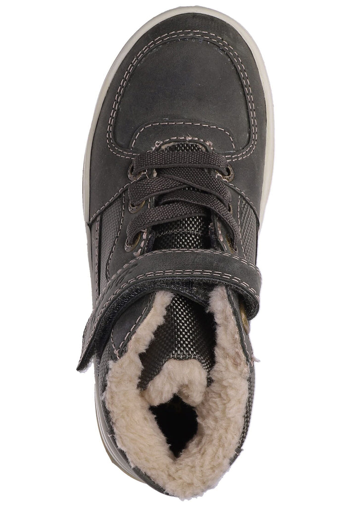 Lurchi Stiefelette Leder/Synthetik Dunkelgrün Warmfutter