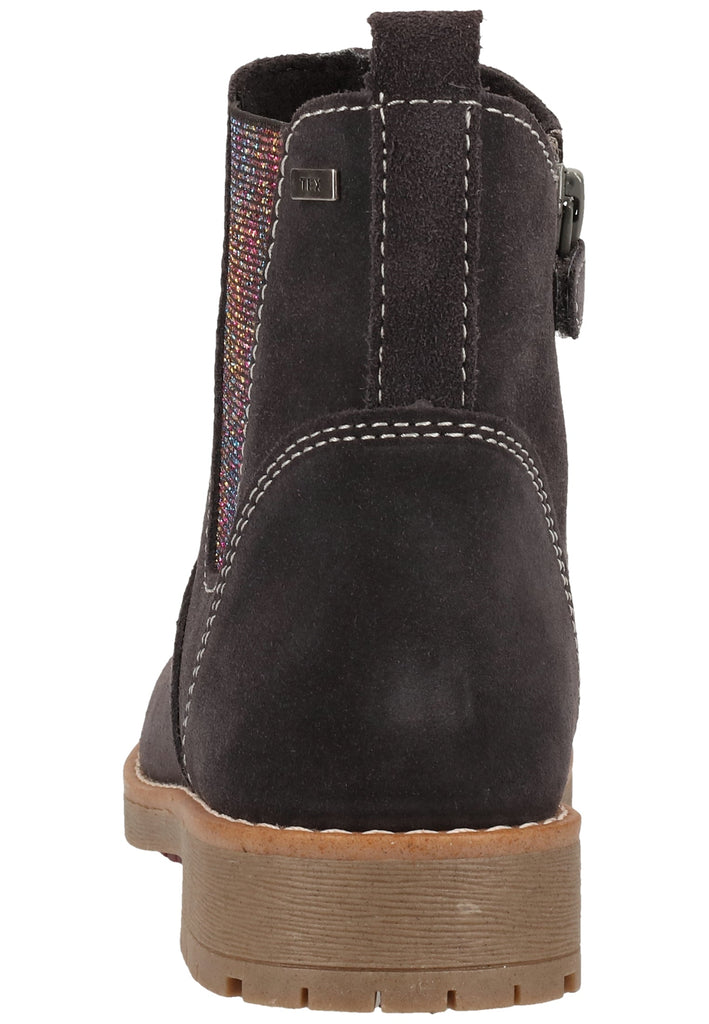 Lurchi Stiefelette Veloursleder Grau