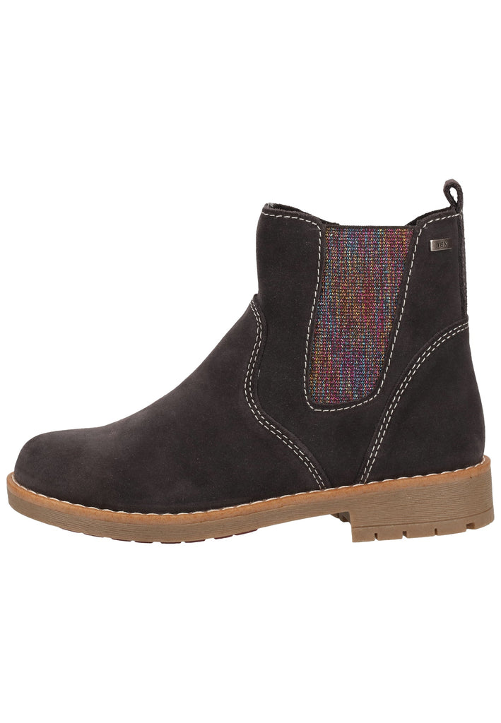 Lurchi Stiefelette Veloursleder Grau