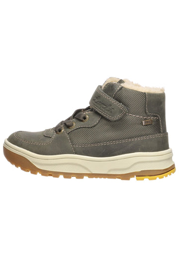 Stiefeletten Lurchi Stiefelette Leder/Synthetik Dunkelgrün Warmfutter