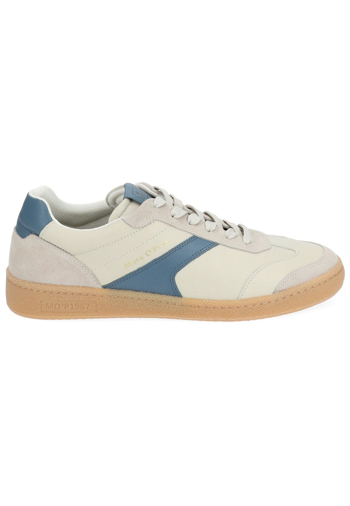 Marc O Polo Sneaker Leder Weiß/Blau