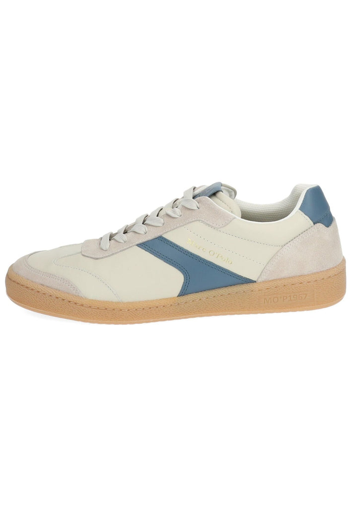 Marc O Polo Sneaker Leder Weiß/Blau