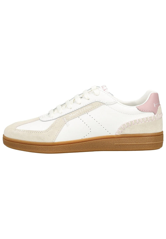 Marc O Polo Sneaker Leder Weiß/Rosa