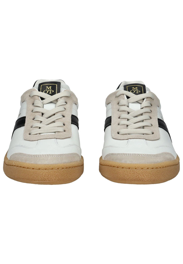 Marc O Polo Sneaker Leder Weiß/Schwarz