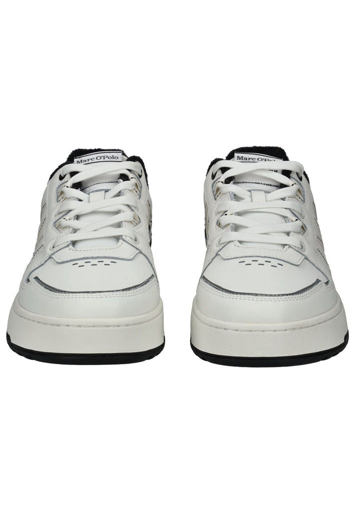 Marc O Polo Sneaker Leder Weiß/Schwarz