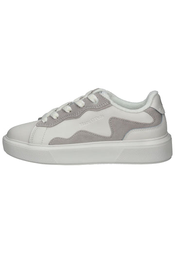 Sneaker Marc O Polo Sneaker Leder Weiß/Grau