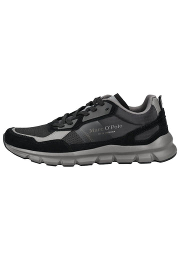 Sneaker Marc O Polo Sneaker Veloursleder/Mesh Schwarz/Grau