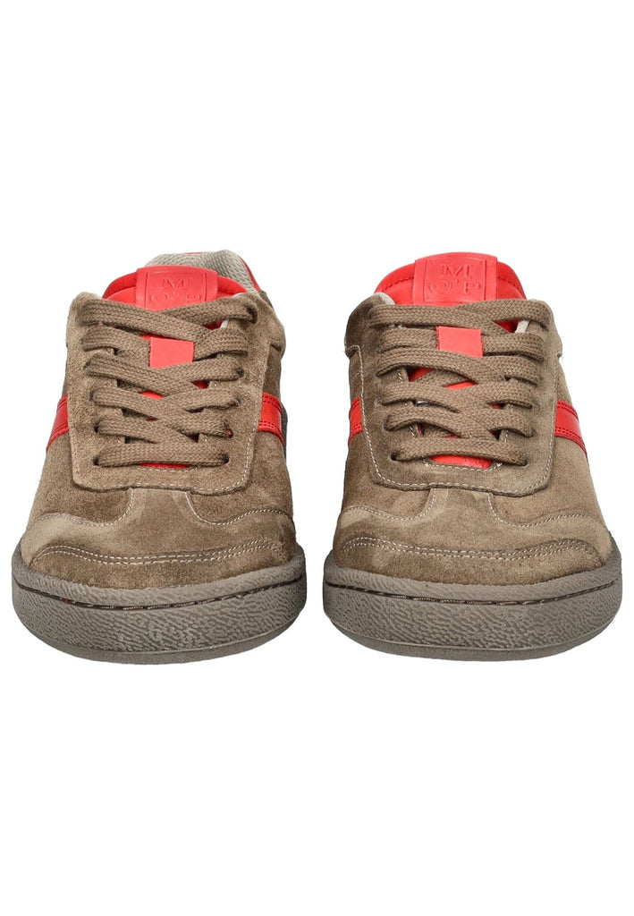 Marc O Polo Sneaker Veloursleder Braun/Rot