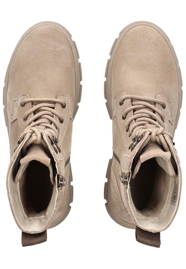 Marc O Polo Stiefelette Veloursleder Taupe