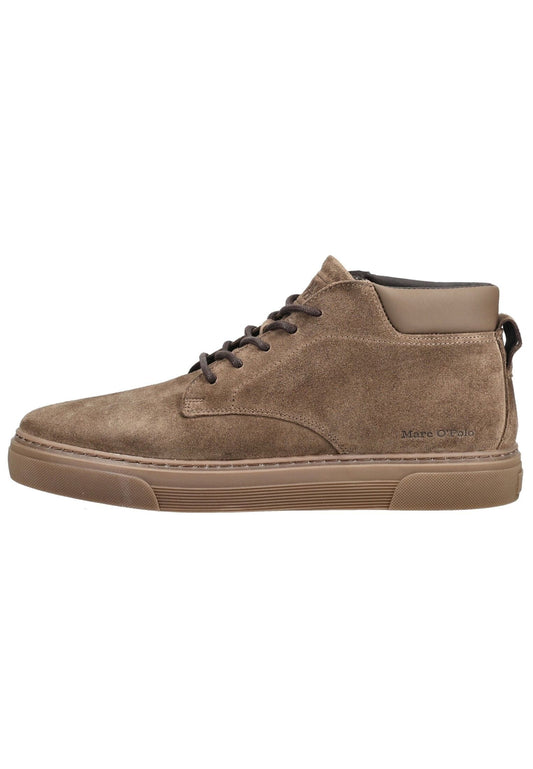 Marc O Polo Stiefelette Veloursleder Taupe