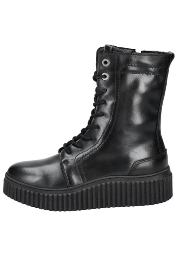 Stiefeletten Marc O Polo Stiefelette Glattleder Schwarz