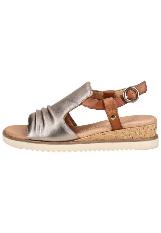 Marco Tozzi Sandalen Leder Rosegold