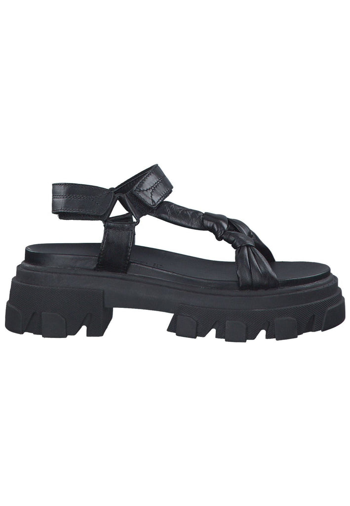 Marco Tozzi Sandalen Leder Schwarz