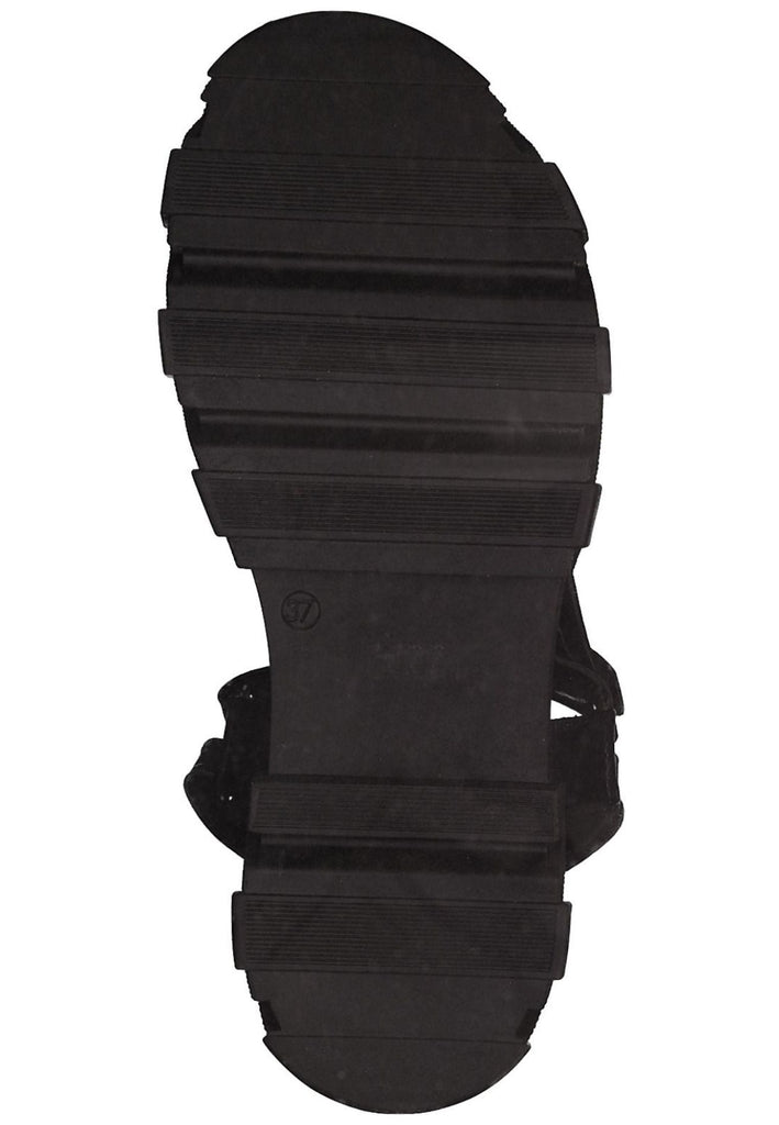 Marco Tozzi Sandalen Leder Schwarz