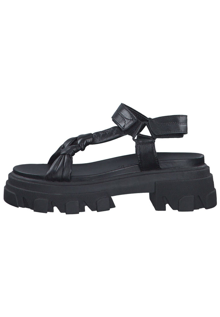 Sandalen Marco Tozzi Sandalen Leder Schwarz