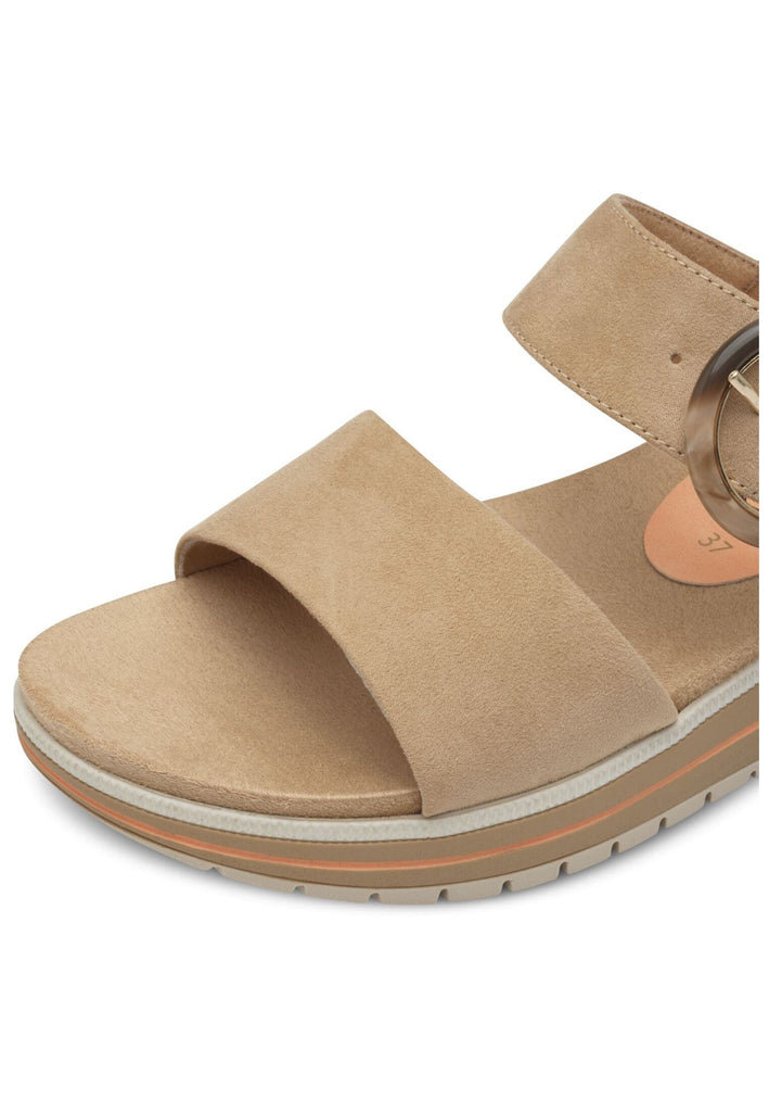 Marco Tozzi Sandalen Textil Beige