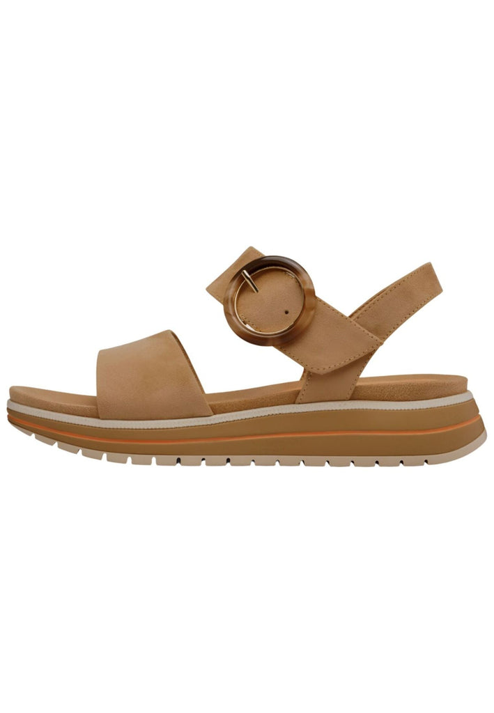 Marco Tozzi Sandalen Textil Beige