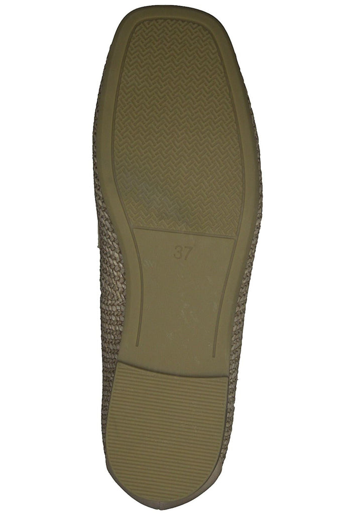 Marco Tozzi Slipper Lederimitat/Textil Powder