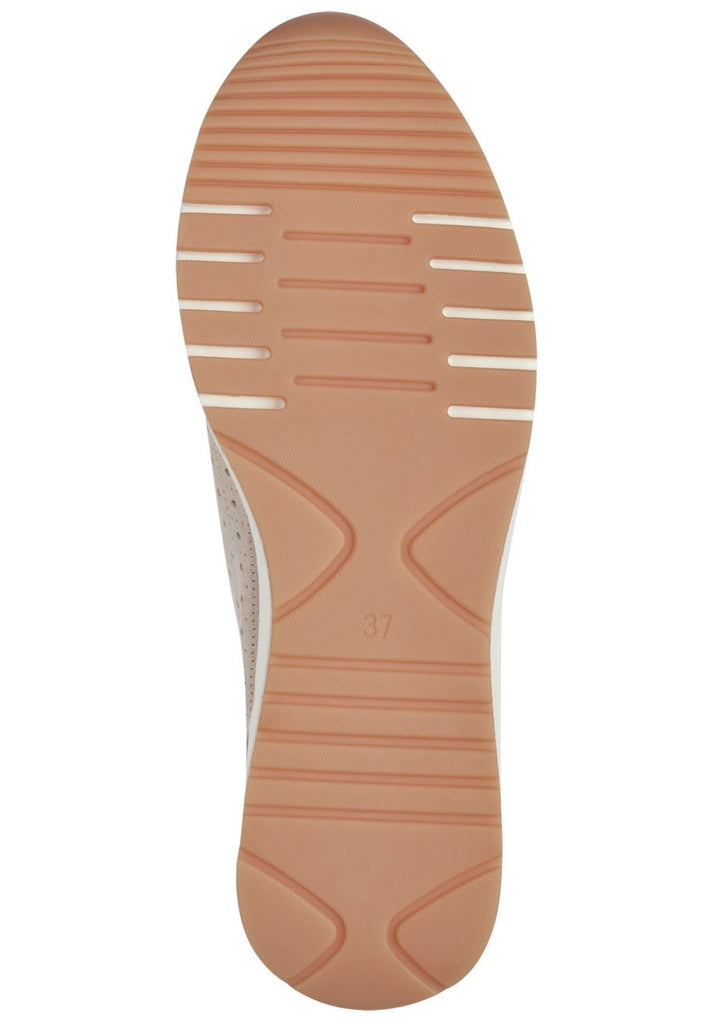 Marco Tozzi Sneaker Leder/Textil Platinum