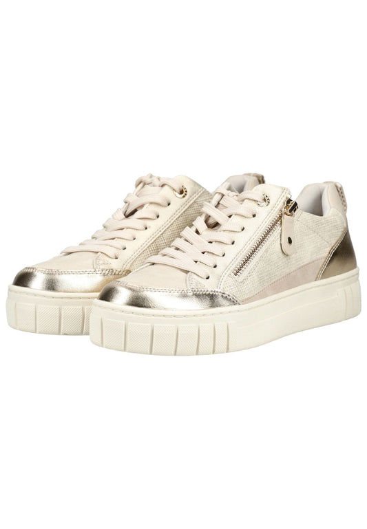 Marco Tozzi Sneaker Lederimitat Dune
