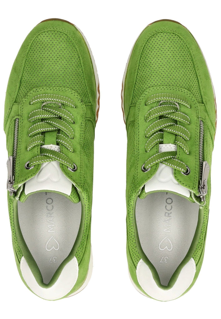Marco Tozzi Sneaker Lederimitat/Textil Grün