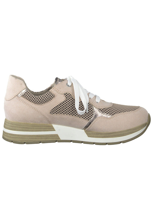 Marco Tozzi Sneaker Lederimitat/Textil Powder
