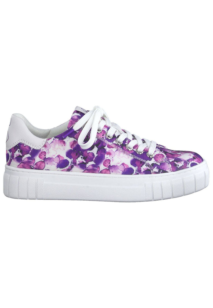Marco Tozzi Sneaker Lederimitat/Textil Purple