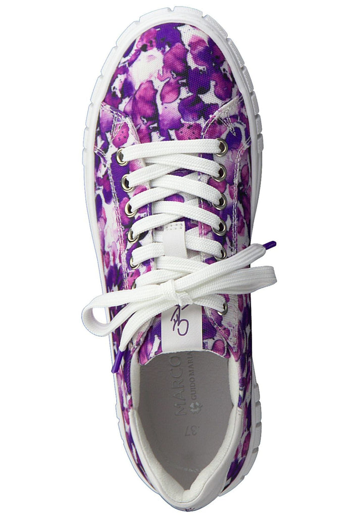 Marco Tozzi Sneaker Lederimitat/Textil Purple