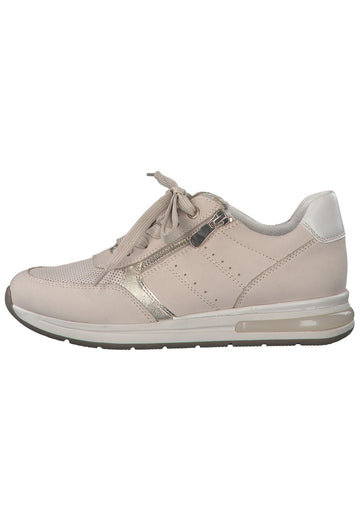 Sneaker Marco Tozzi Sneaker Leder/Textil Cream
