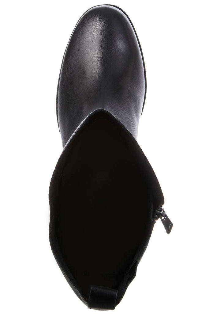 Marco Tozzi Stiefel Leder Schwarz Warmfutter