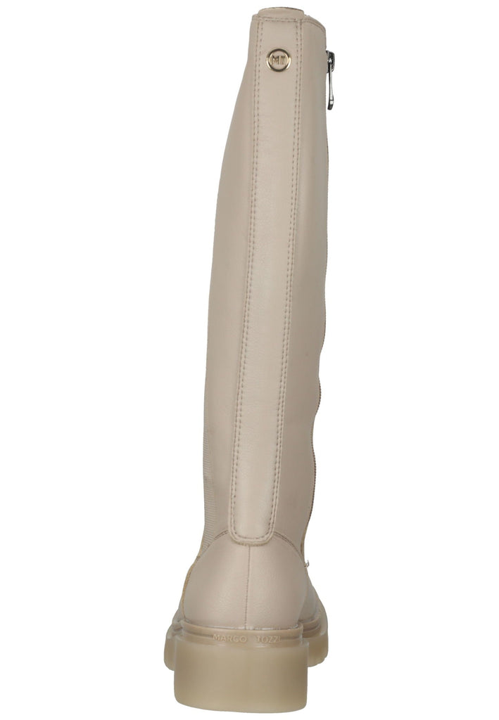 Marco Tozzi Stiefel Lederimitat/Textil Ivory
