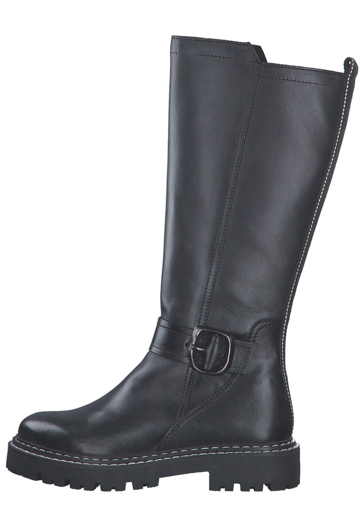 Stiefel Marco Tozzi Stiefel Leder Schwarz